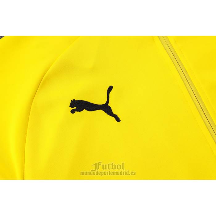 Chandal de Chaqueta del Borussia Dortmund 2023-2024 Amarillo